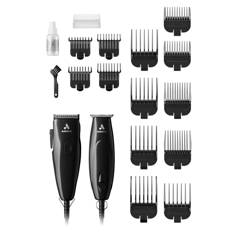 Andis PivotPro Hair Clipper and Trimmer Combo Set