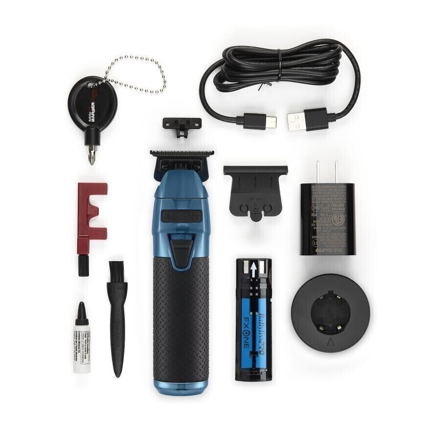 [barber_everything]-BaByliss PRO FXONE BLUEFX Trimmer FX799BL-Babyliss Pro-Barber Everything