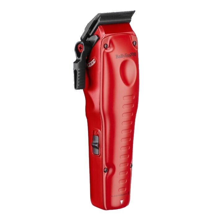 [barber_everything]-BaByliss Pro LO-PRO FXONE Matte Red Cordless Clipper-Babyliss Pro-Barber Everything