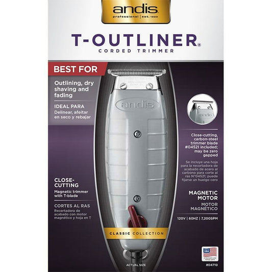 Andis Professional T-Outliner Beard/Hair Trimmer with T-Blade