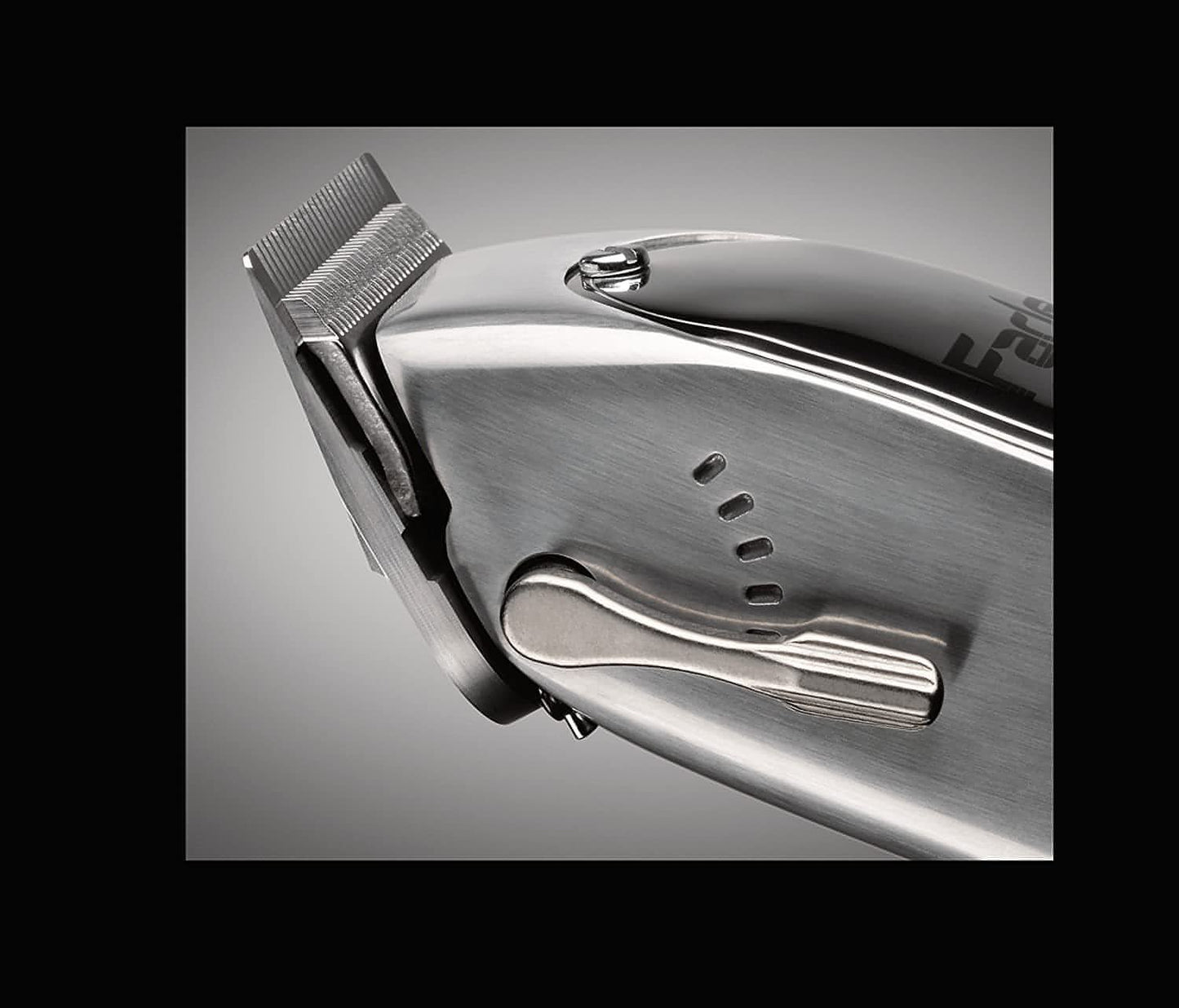 Andis Professional Fade Master Hair Clipper with Adjustable Fade Blade, Silver, Chrome (01690)