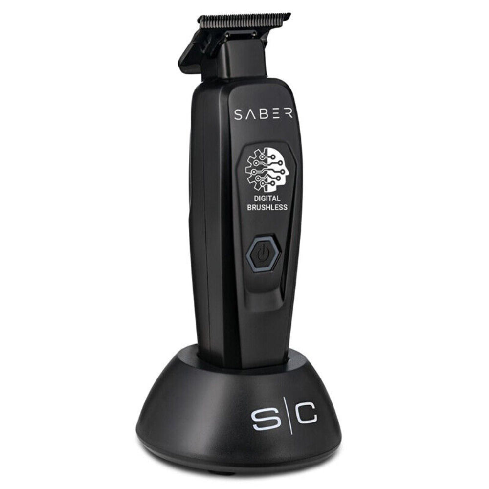 StyleCraft Saber Cordless Clipper + StyleCraft Black Saber Trimmer (Combo)