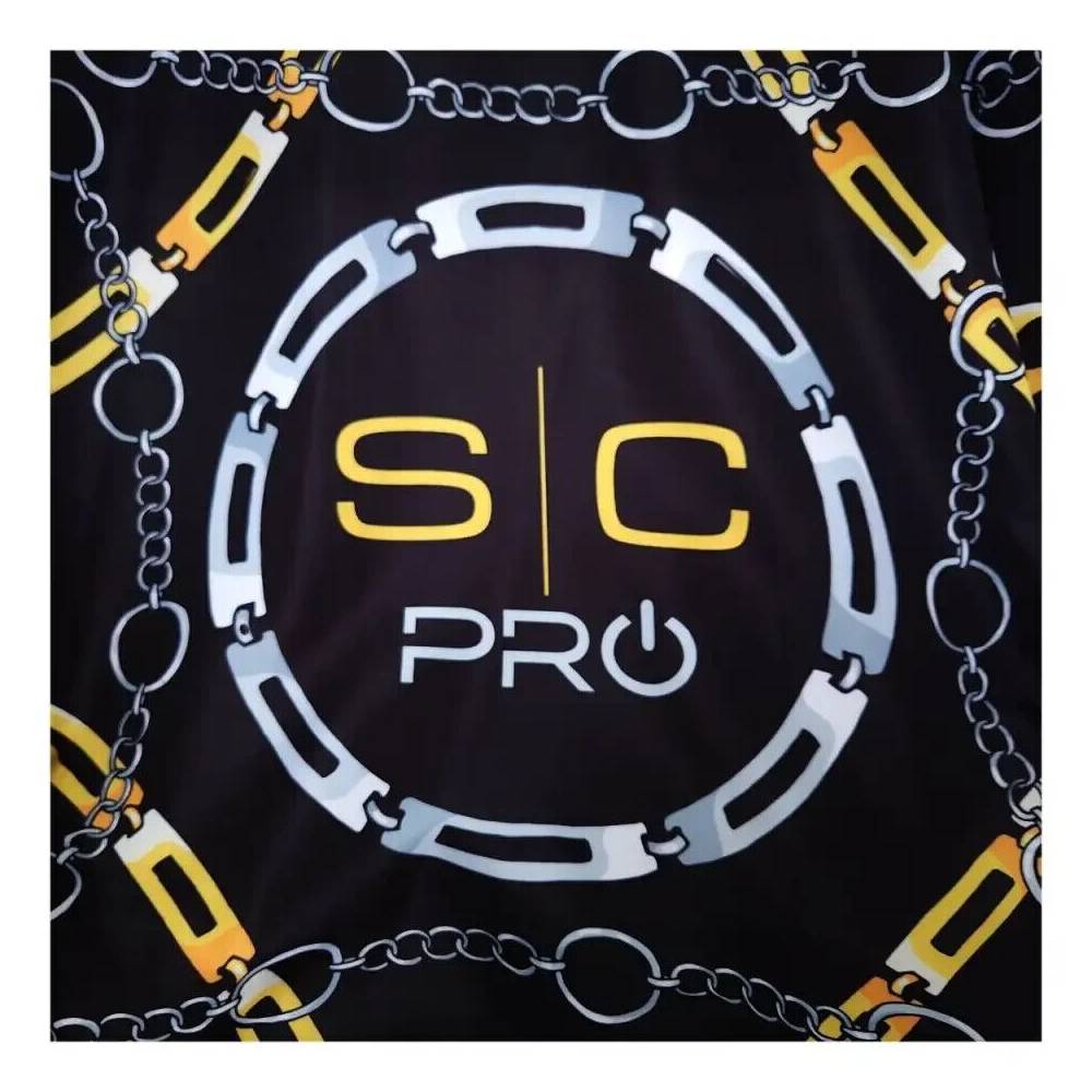 StyleCraft Professional Barber Cutting Cape Chain Design One Size | SC303M