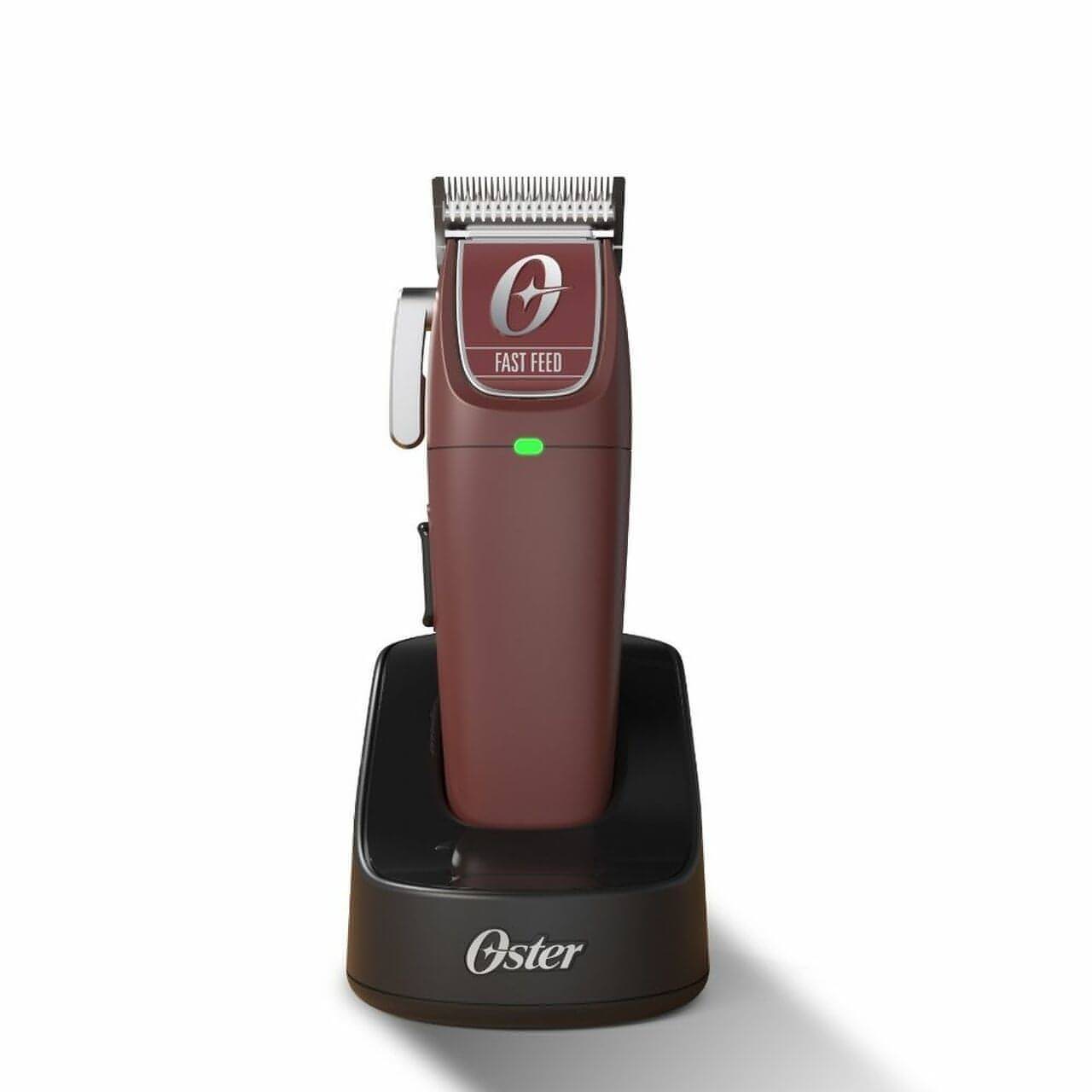 Oster® Professional Fast Feed® Cordless Clipper, Burgundy (2143931)