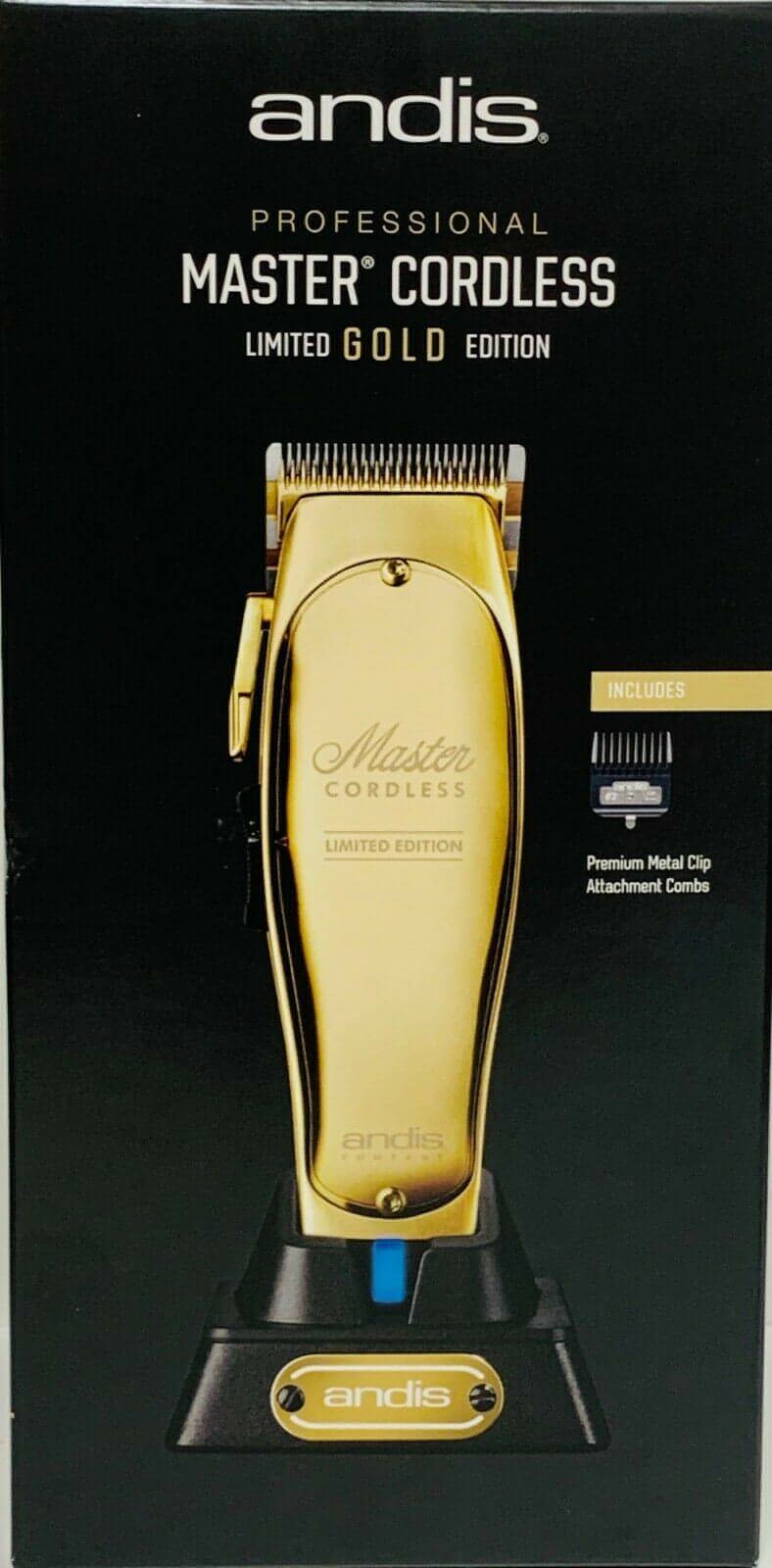 Andis Master MLC Cordless Limited Gold Edition Clipper Lithium-Ion