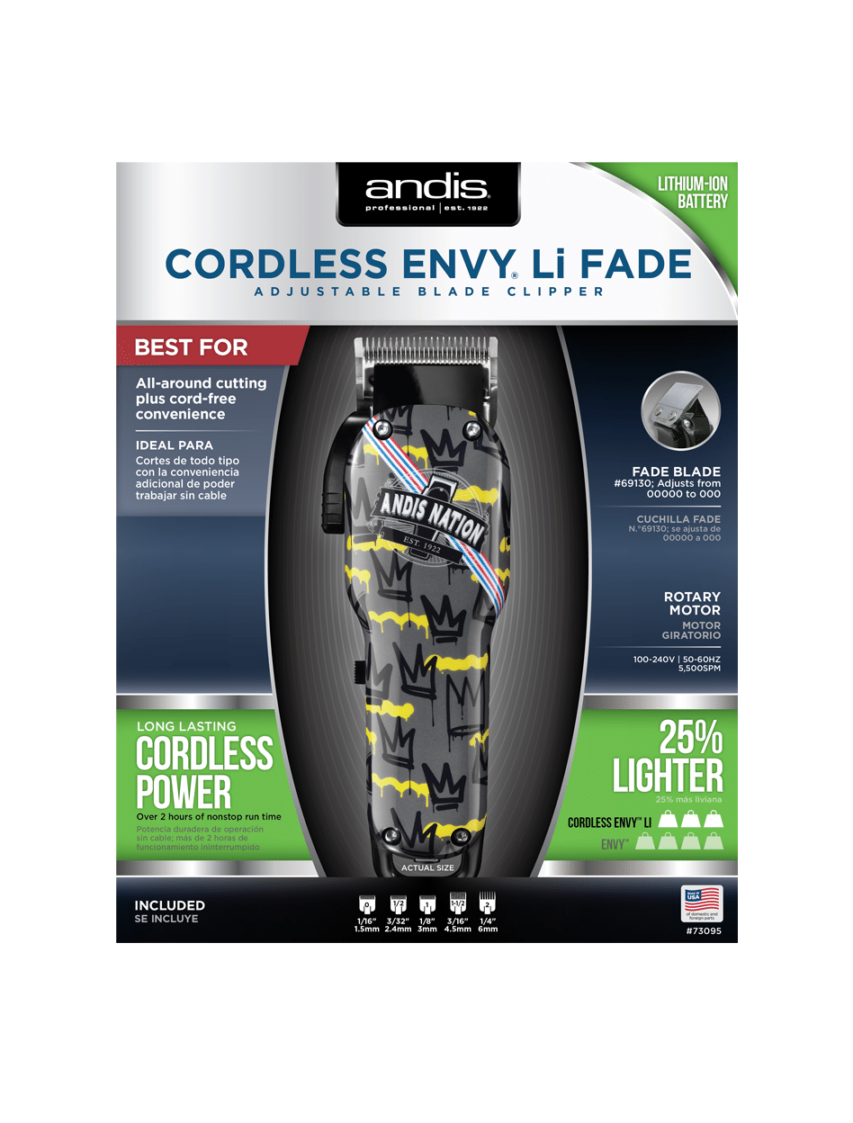 [barber_everything]-Andis Cordless Envy Li Fade Clipper (73095)-Andis-Barber Everything