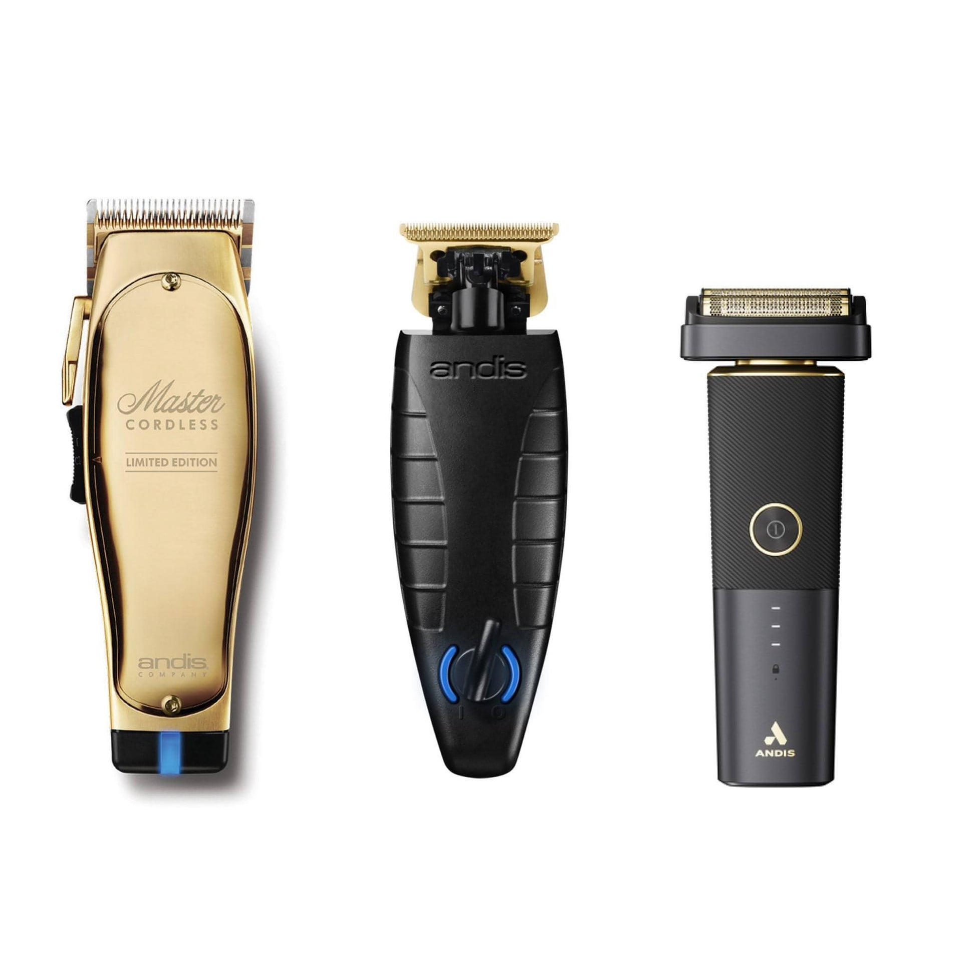 [barber_everything]-Andis Master Clipper, GTX EXO Trimmer & reSurge Shaver (Combo)-Bundle-Andis-Silver-Barber Everything
