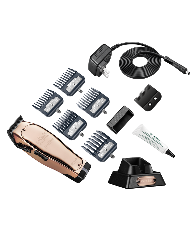 [barber_everything]-Andis Master Cordless Limited Edition "COPPER" Clipper-Andis-Barber Everything