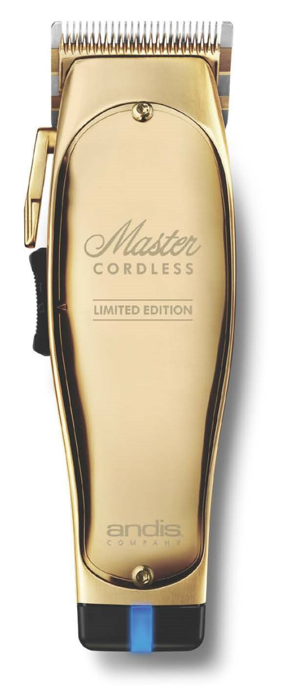 [barber_everything]-Andis Master MLC Cordless Limited Gold Edition Clipper Lithium-Ion-Health & Beauty > Shaving & Hair Removal > Electric Shaving & Hair Removal > Clippers & Trimmers-Andis-Barber Everything