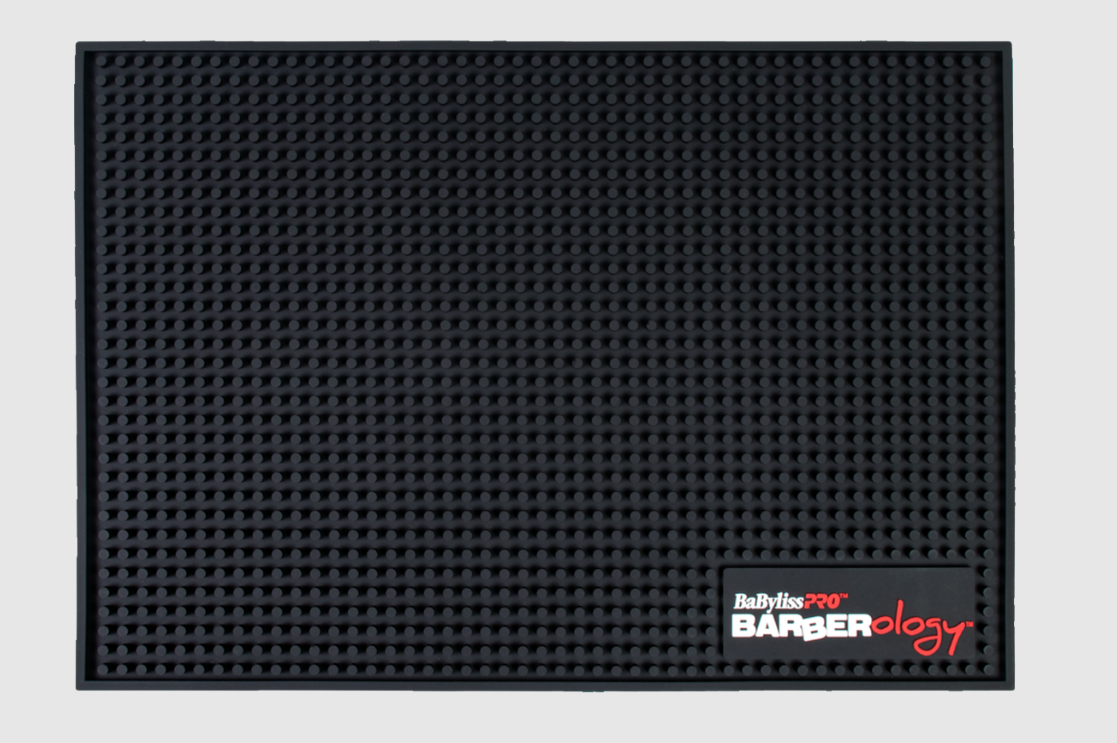 [barber_everything]-BaByliss PRO Barberology Rubber Mat, Black-Babyliss Pro-Barber Everything