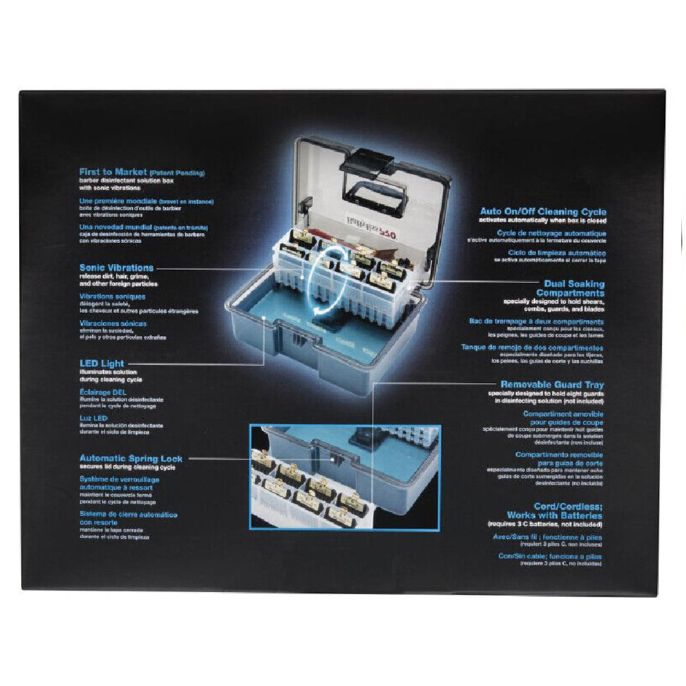 [barber_everything]-BaByliss Pro BarberSONIC Disinfectant Box #BDISBOX-Babyliss Pro-Barber Everything