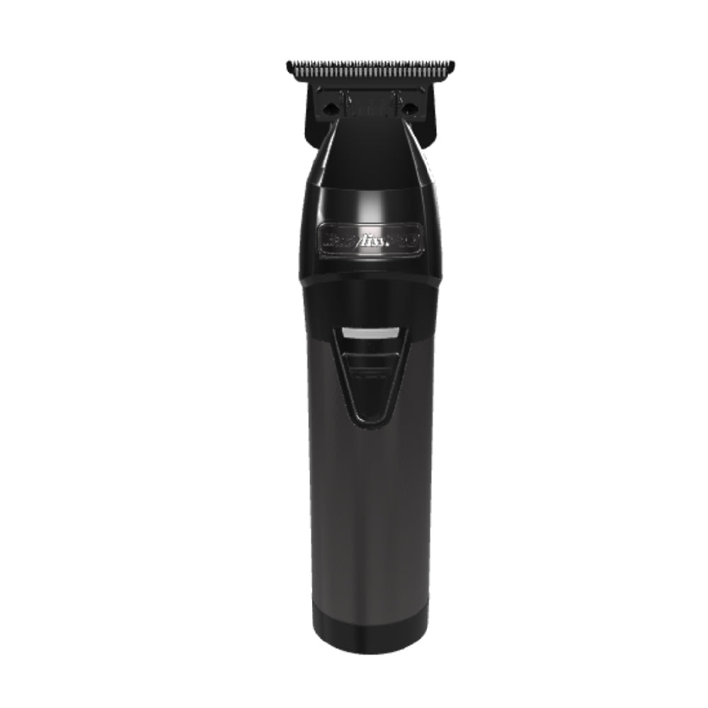 [barber_everything]-BaByliss Pro Black & Gun Metal Trimmer-Babyliss Pro-Barber Everything