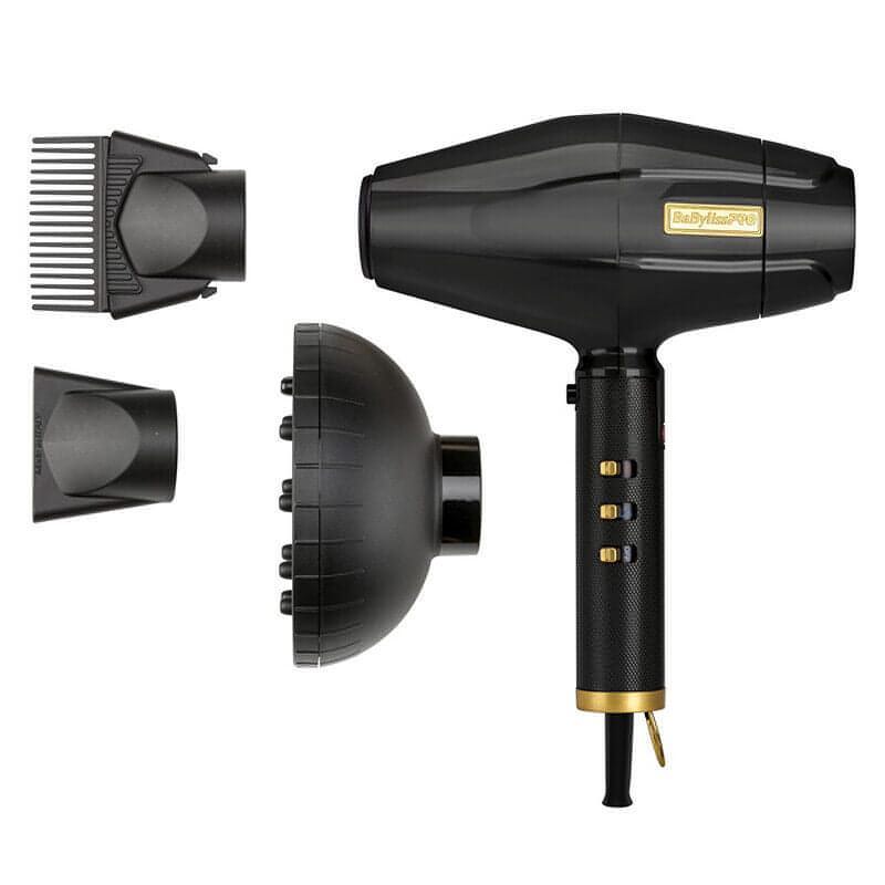 [barber_everything]-Babyliss Pro BlackFX Hair Dryer #FXBDB1-Hair Blower-Babyliss Pro-Barber Everything