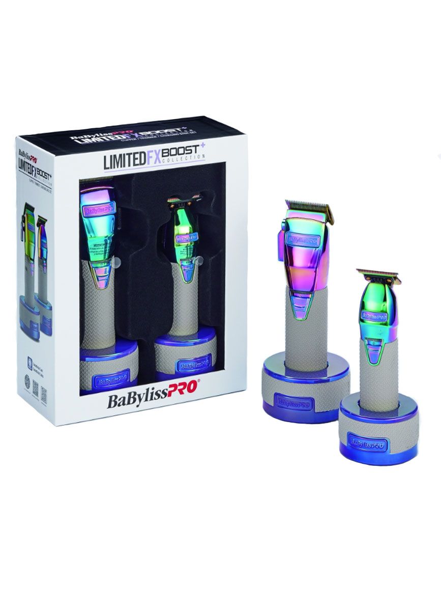 [barber_everything]-BaByliss Pro Boost FX Limited Edition Chameleon Clipper and Trimmer Combo-Babyliss Pro-Barber Everything
