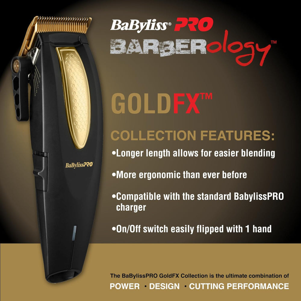 [barber_everything]-Babyliss Pro Cord-Cordless Lithium FX+ Ergonomic Clipper-Babyliss Pro-Barber Everything