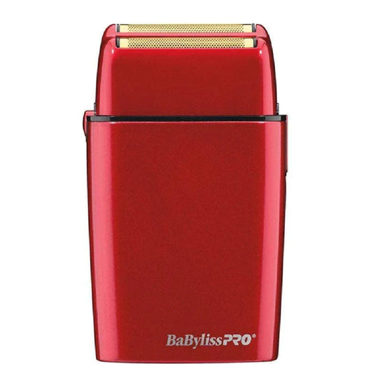 [barber_everything]-BaByliss Pro Double Foil Shaver (Red)-Babyliss Pro-Barber Everything