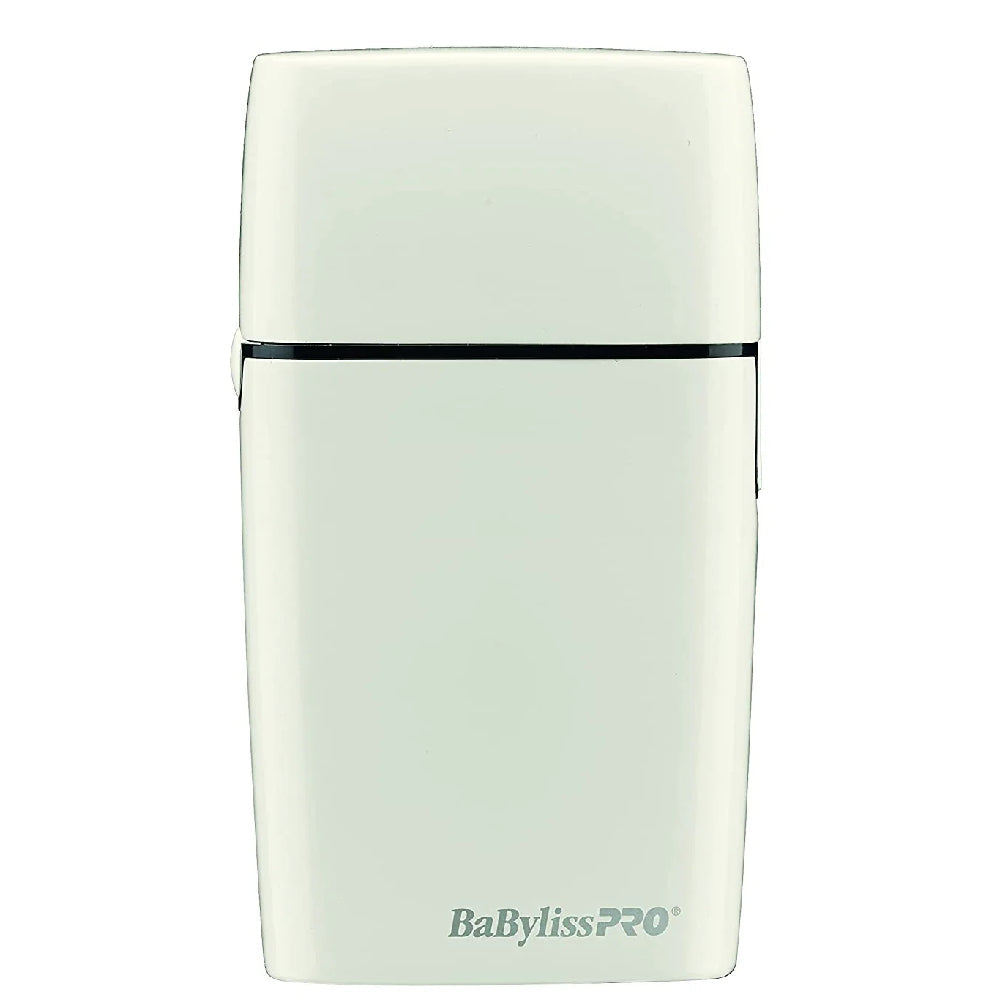 [barber_everything]-BaByliss Pro Double Foil Shaver (White)-Babyliss Pro-Barber Everything