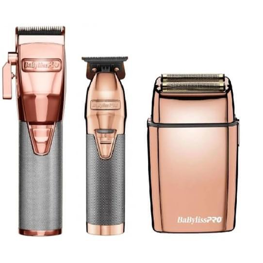 [barber_everything]-BaByliss Pro FX Clipper, Trimmer & Shaver (Combo)-Bundle-Babyliss Pro-Black-Barber Everything