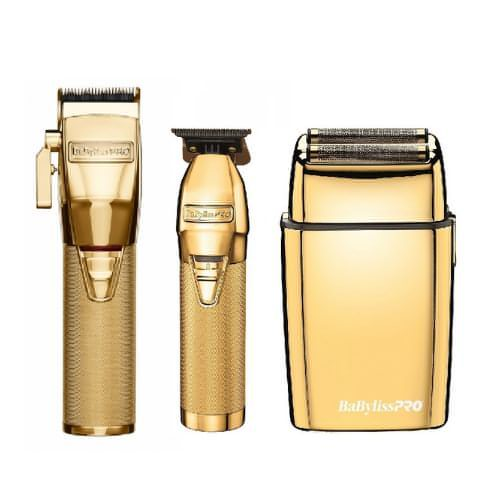 [barber_everything]-BaByliss Pro FX Clipper, Trimmer & Shaver (Combo)-Bundle-Babyliss Pro-Black-Barber Everything