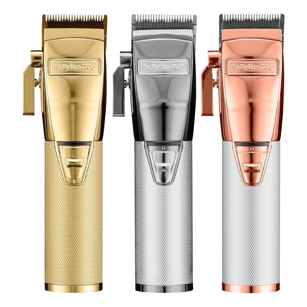 [barber_everything]-Babyliss Pro FX+ Upgraded All-Metal Lithium Clipper (Gold / Silver / Rose Gold)-Babyliss Pro-Gold-Barber Everything