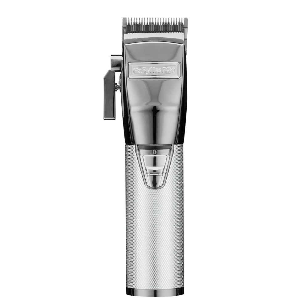 [barber_everything]-Babyliss Pro FX+ Upgraded All-Metal Lithium Clipper (Gold / Silver / Rose Gold)-Babyliss Pro-Silver-Barber Everything
