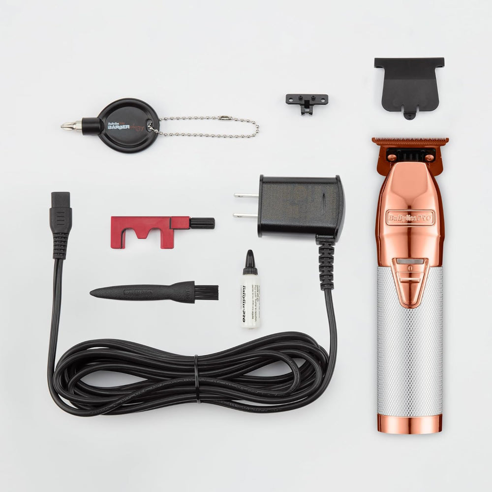 [barber_everything]-Babyliss Pro FX+ Upgraded All-Metal Lithium Trimmer (Gold / Silver / Rose Gold)-Babyliss Pro-Gold-Barber Everything