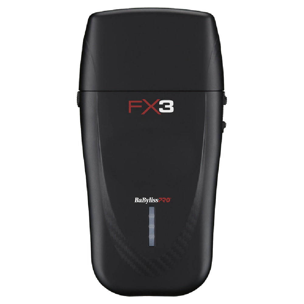 [barber_everything]-Babyliss Pro FX3 High Speed Foil Shaver Black (FXX3SB)-Babyliss Pro-Barber Everything