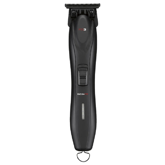 [barber_everything]-Babyliss Pro FX3 High Torque Cordless Trimmer Black (FXX3TB)-Babyliss Pro-Barber Everything