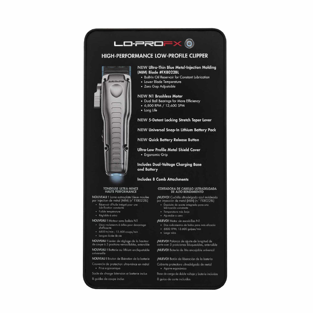 [barber_everything]-Babyliss Pro FXONE Lo-Pro Clipper (#FX829)-Babyliss Pro-Barber Everything