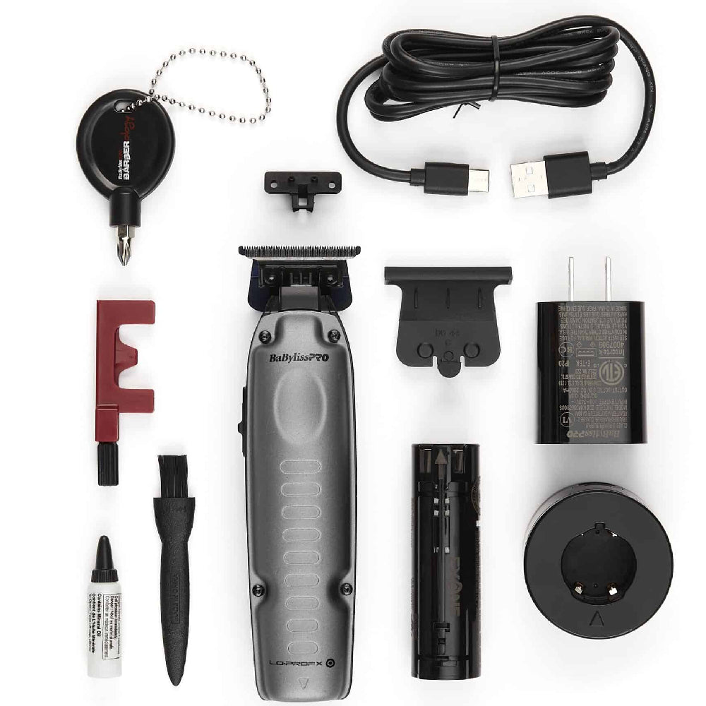 [barber_everything]-Babyliss Pro FXONE Lo-Pro Clipper + Trimmer (Combo) (#FX829 + #FX729)-Babyliss Pro-Barber Everything
