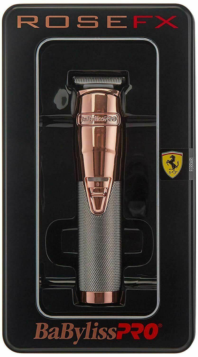 [barber_everything]-BaByliss PRO Hair Trimmer FX788RG ROSEFX Zero Gap Blade High Torque Barber NEW-Health & Beauty > Shaving & Hair Removal > Electric Shaving & Hair Removal > Clippers & Trimmers-Babyliss Pro-Barber Everything
