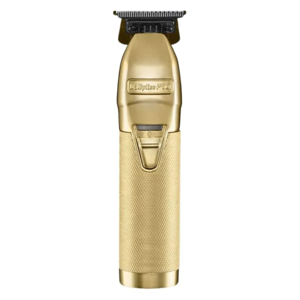 [barber_everything]-Babyliss Pro Limited Edition Gold FX Trimmer & UV Single-Foil Shaver Set (FXLFHOLPKG)-Babyliss Pro-Barber Everything