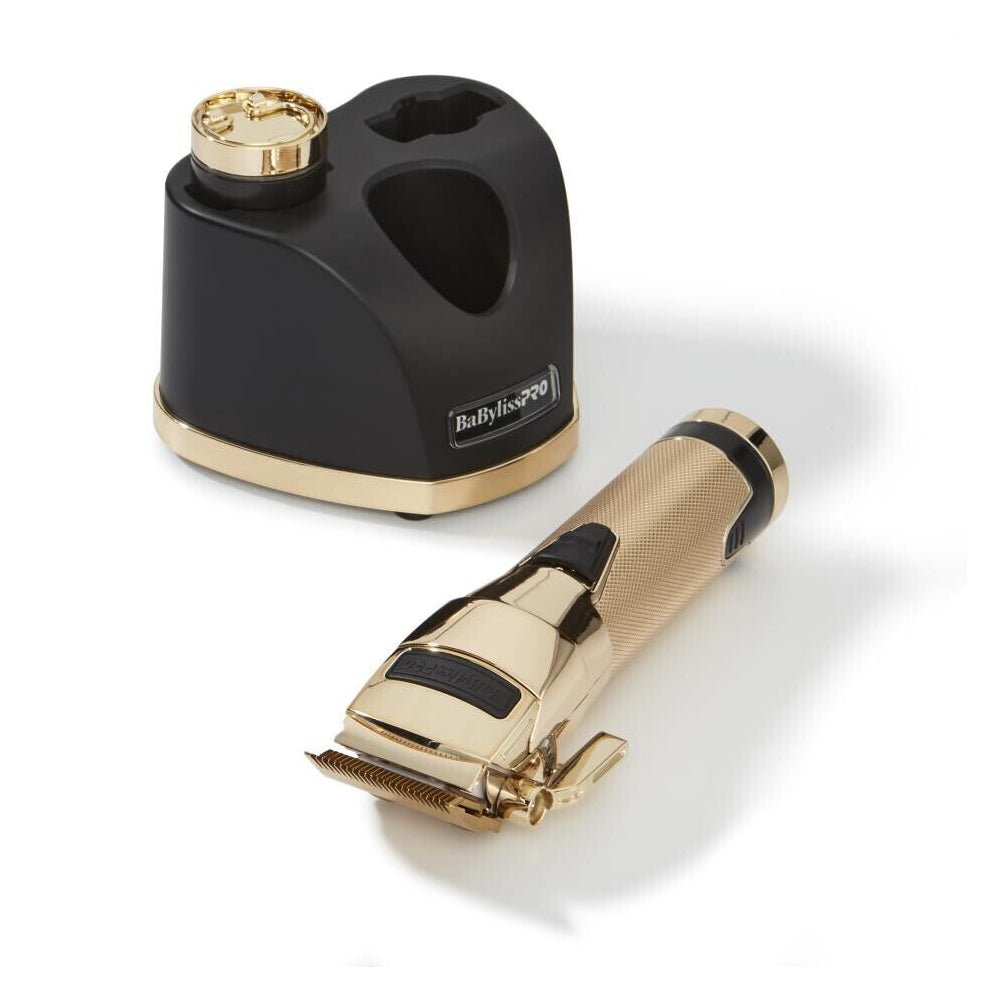[barber_everything]-Babyliss Pro Limited Edition Gold SnapFX Clipper | FX890GI-Babyliss Pro-Barber Everything