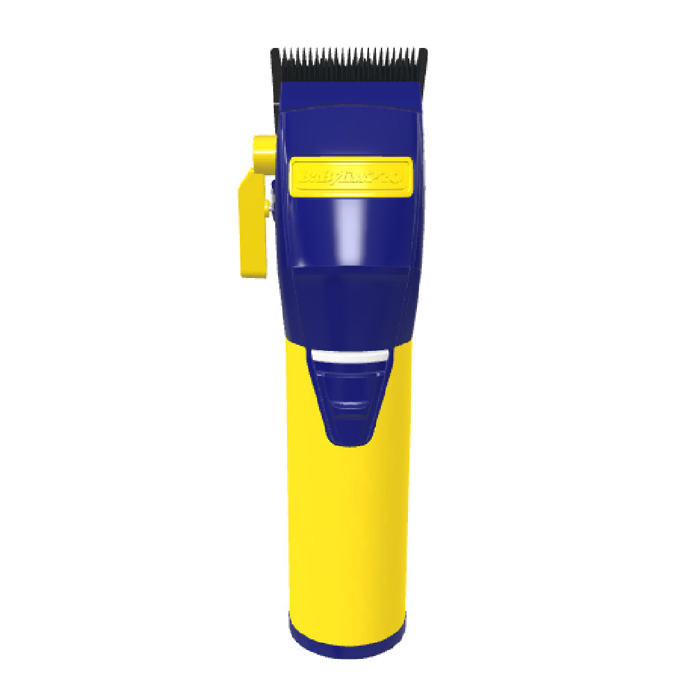 [barber_everything]-BaByliss Pro Navy Blue & Yellow Clipper-Babyliss Pro-Barber Everything