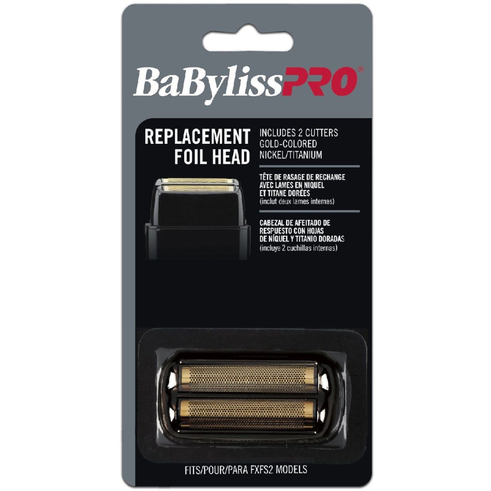 [barber_everything]-BaByliss PRO Shaver Replacement Foil & Cutters Black FXRF2B-Babyliss Pro-Barber Everything