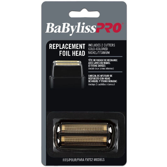 [barber_everything]-BaByliss PRO Shaver Replacement Foil & Cutters Black FXRF2B-Babyliss Pro-Barber Everything