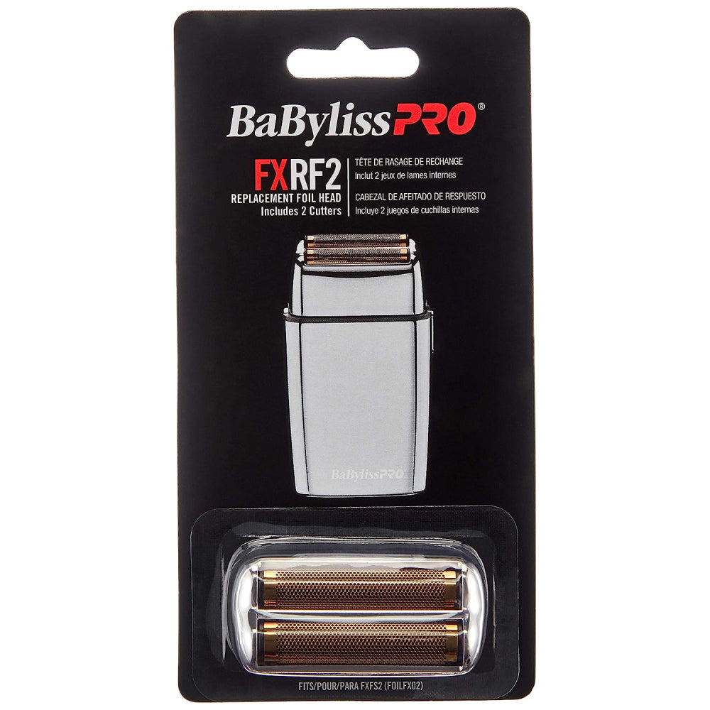 [barber_everything]-Babyliss Pro Shaver Replacement Foil & Cutters Silver FXRF2-Babyliss Pro-Barber Everything