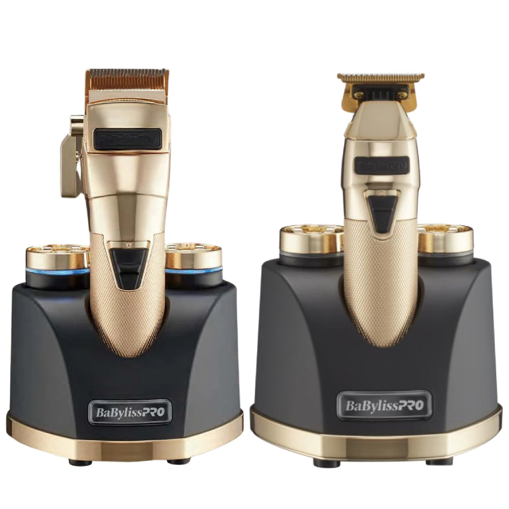 [barber_everything]-BaByliss Pro Snap FX Cordless Trimmer & Clipper (FX797GI + FX890GI) (Combo)-Babyliss Pro-Barber Everything