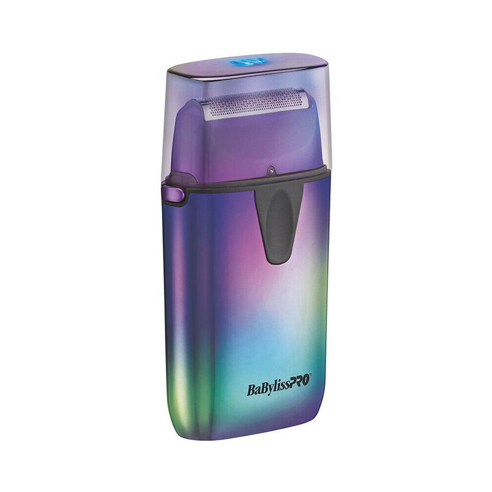 [barber_everything]-Babyliss Pro UV Disinfecting Single Foil Shaver - Iridescent-Babyliss Pro-Barber Everything