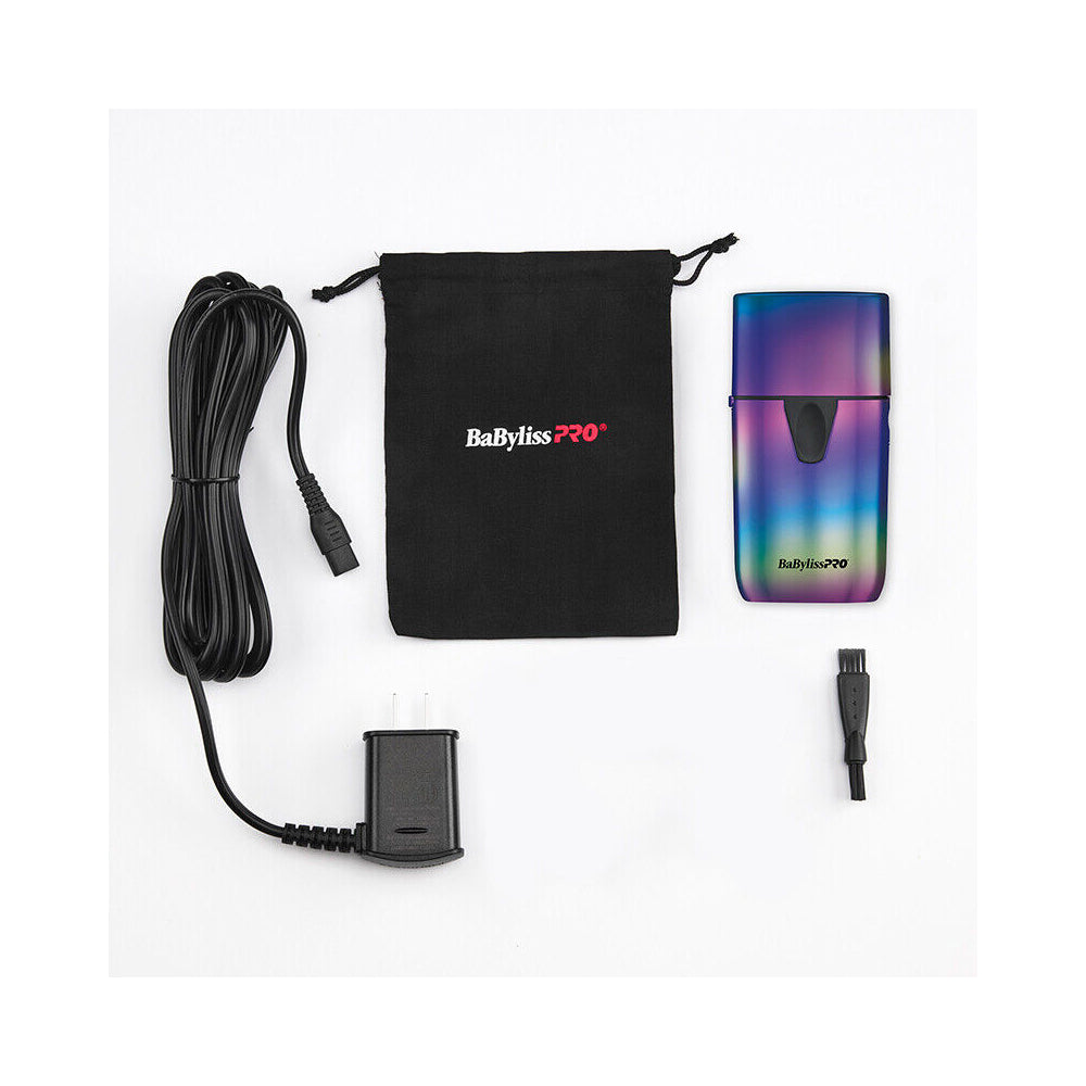 [barber_everything]-Babyliss Pro UV Disinfecting Single Foil Shaver - Iridescent-Babyliss Pro-Barber Everything