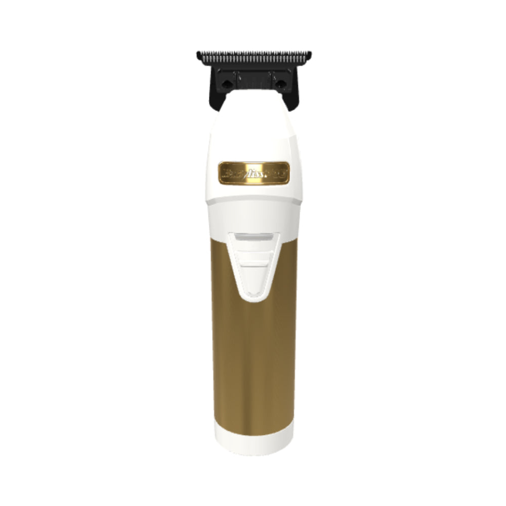 [barber_everything]-BaByliss Pro White & Gold Trimmer-Babyliss Pro-Barber Everything