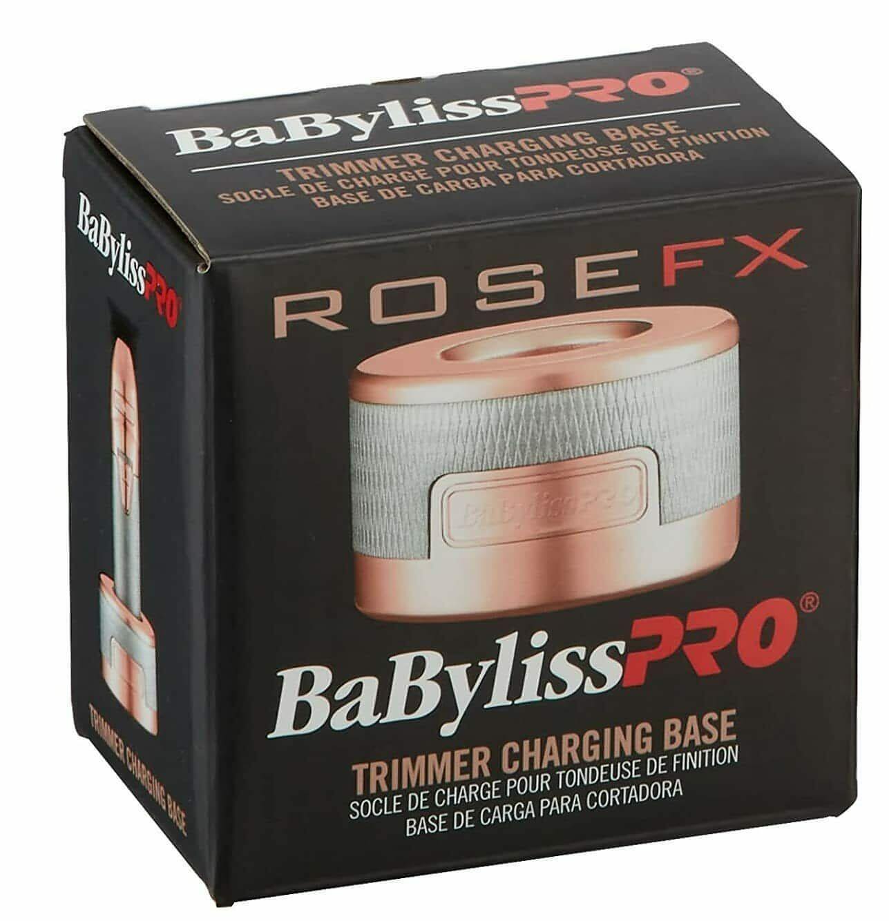 [barber_everything]-BaByliss Trimmer Charging Base - Rose Gold (FX787BASE-RG)-Trimmer Accessories-Babyliss Pro-Barber Everything