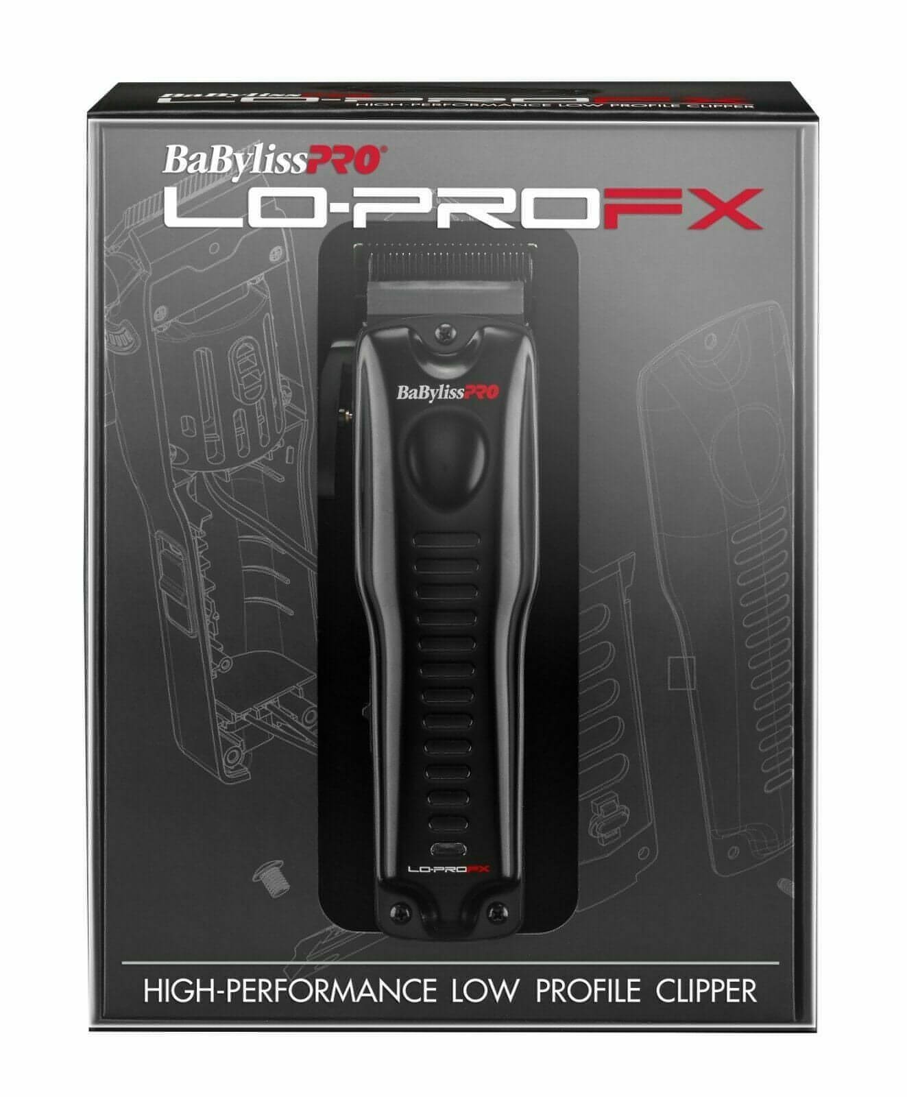 [barber_everything]-BaBylissPRO® LO-PROFX High Performance Low Profile Clipper (FX825)-Babyliss Pro-Barber Everything