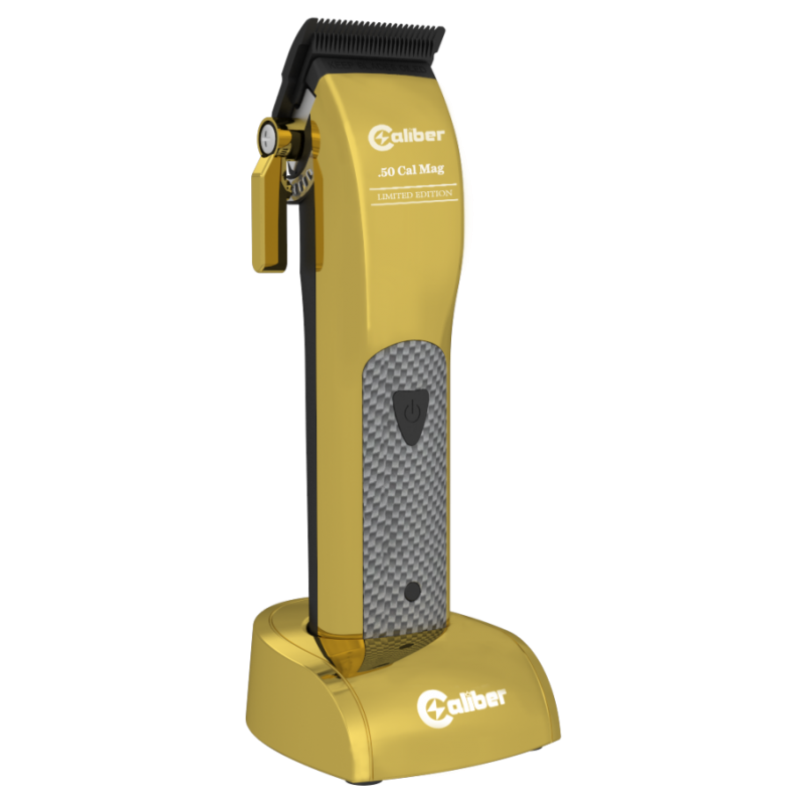 [barber_everything]-Caliber Pro Limited Edition .50 Cal Magnum Gold Cordless Clipper-Caliber-Barber Everything