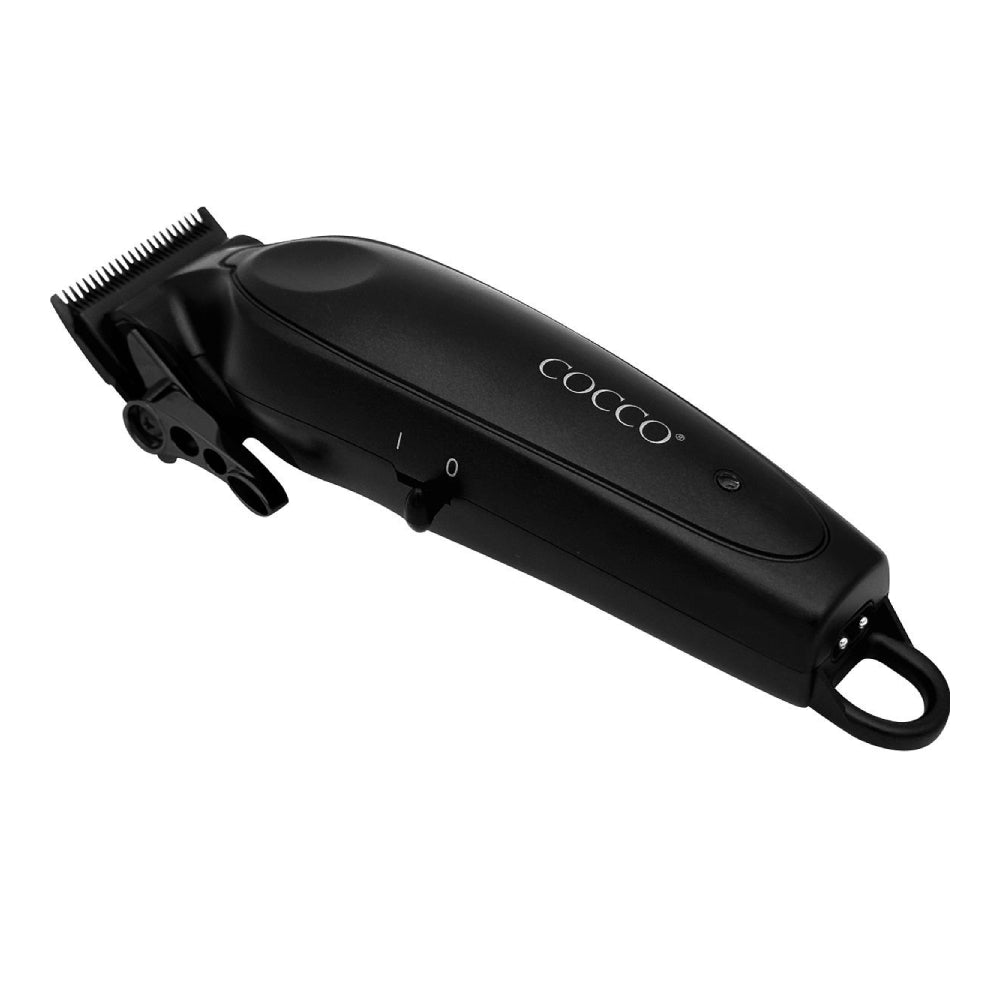 [barber_everything]-Cocco Pro All Metal Hair Clipper & Trimmer Combo - Black (Dual Voltage)-Cocco-Barber Everything