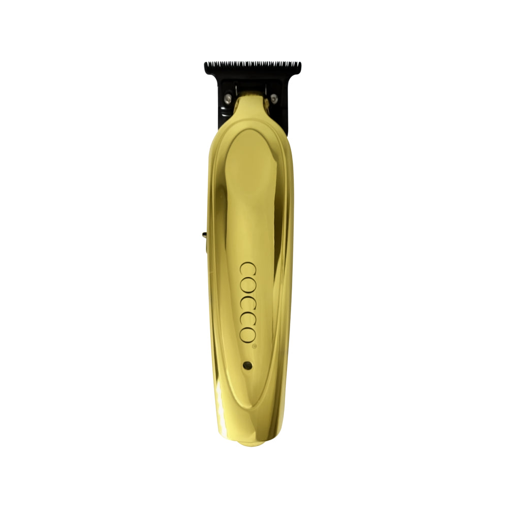 [barber_everything]-Cocco Pro All Metal Hair Clipper & Trimmer Combo - Gold (Dual Voltage)-Cocco-Barber Everything