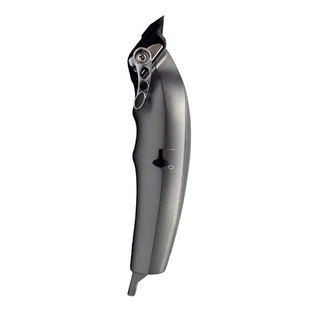 [barber_everything]-Cocco Pro All Metal Hair Clipper & Trimmer Combo - Gray (Dual Voltage)-Cocco-Barber Everything