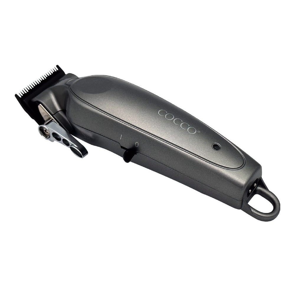 [barber_everything]-Cocco Pro All Metal Hair Clipper & Trimmer Combo - Gray (Dual Voltage)-Cocco-Barber Everything