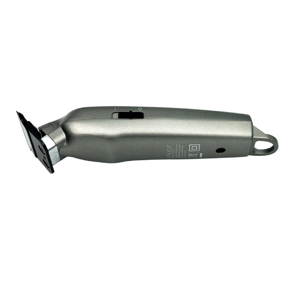 [barber_everything]-Cocco Pro All Metal Hair Clipper & Trimmer Combo - Gray (Dual Voltage)-Cocco-Barber Everything