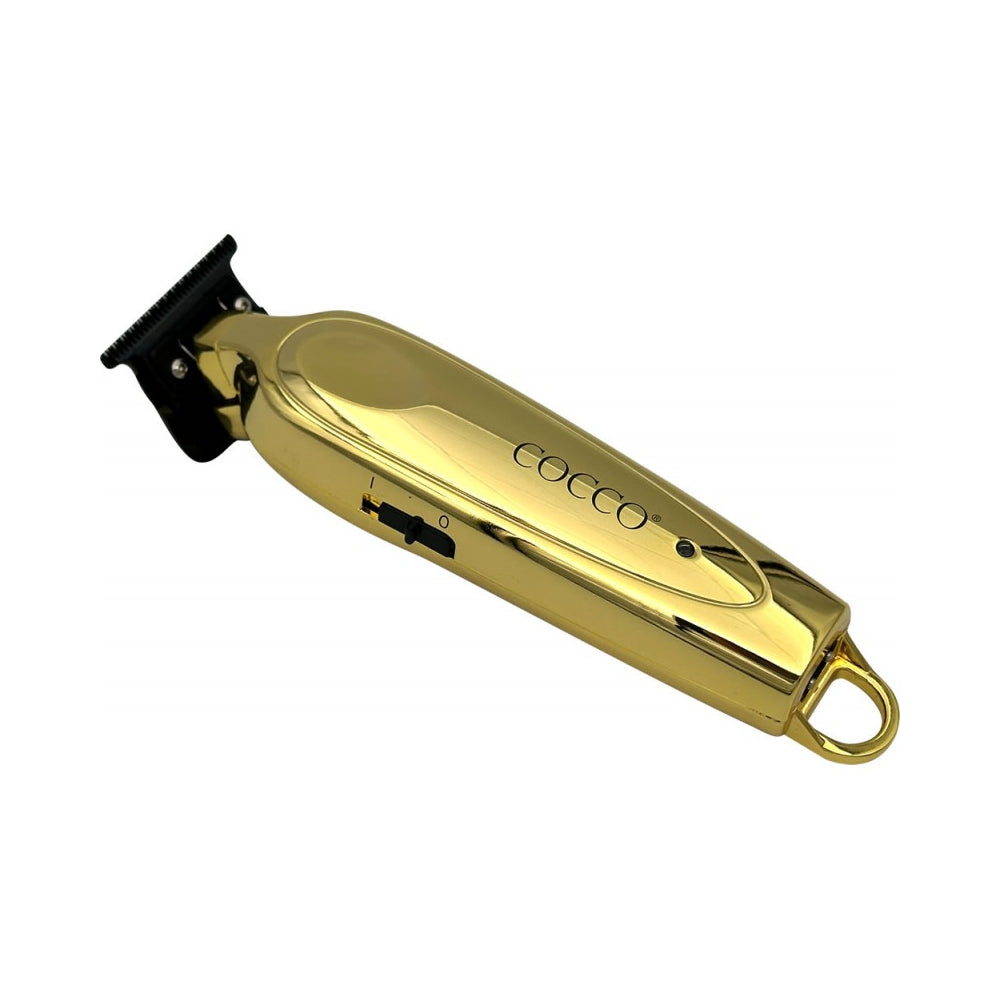 [barber_everything]-Cocco Pro All Metal Hair Trimmer - Gold (Dual Voltage)-Cocco-Barber Everything